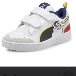 Puma Peanuts Ralph Sampson Velcro Trainers